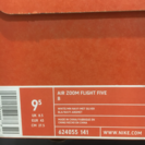 【新品未使用】 エア ズームフライトファイブ B / 27.5センチ