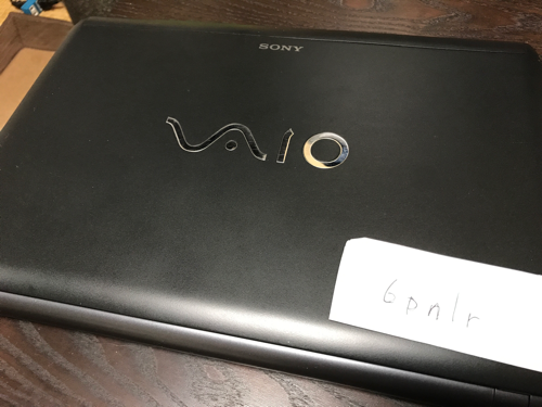VAIO Sシリーズ VPCS12 500GB ノートパソコン ブラック 中古