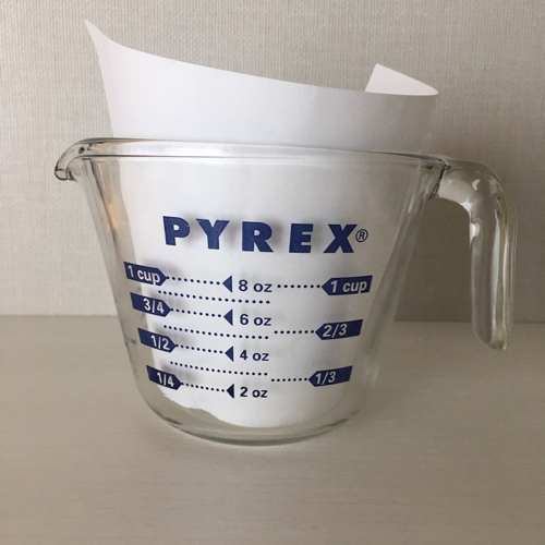 青文字 旧ロゴ PYREX 計量カップ 1L（4 cups）ビンテージ