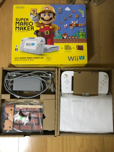 wiiu スーパーマリオメーカー wii u セット