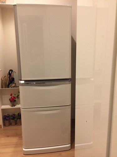 三菱 冷蔵庫 335L 2013年製 ホワイト