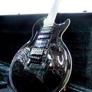 ESP　ロック式　カスタムオーダーエレキギター　美品　ブラック ...
