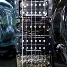 ESP　ロック式　カスタムオーダーエレキギター　美品　ブラック レスポールタイプ 