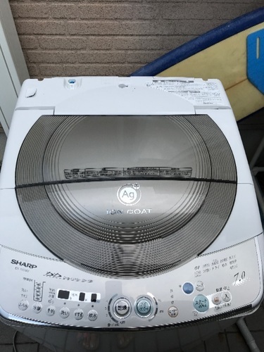 シャープ　SHARP 洗濯乾燥機 洗7kg　乾4.5kg ES-TG74V　洗濯機
