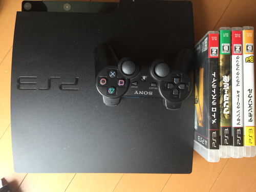ps3コード全てありコントローラー１つとソフト6種類
