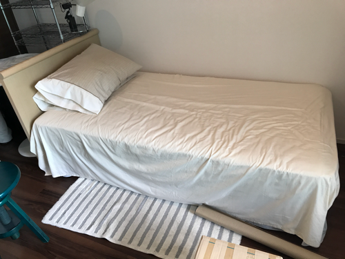 【取引完了】【高級】シモンズ シングル Beautyrest BOXSPRING ベッド マットレスセット SIMMONS 板橋区