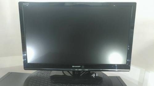 シャープ 22V型 ハイビジョン 液晶テレビ ブラック AQUOS LC-22K20-B