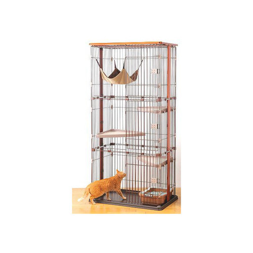新品 猫用三段タイプのケージ