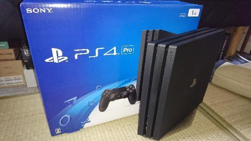 即日特価【PS4 Pro】ブラック 1TB