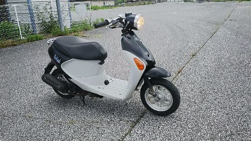 【購入済み】低燃費！スズキ レッツ4　パレット 50cc（黒）実動中古車◆彦根市～