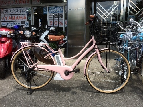 新車ヤマハ電動自転車 パス アミ サクラピンク(ツヤケシ) PA26A
