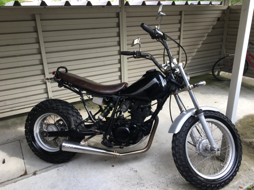 ヤマハ TW200 フルカスタム 自賠責有ります