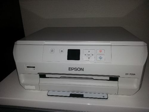 EPSON EP-709A 白のプリンター 新品インク5色付き www.inversionesczhn.com