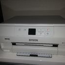 EPSON EP-709A 白のプリンター 新品インク5色付き