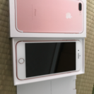 iPhone7plus 128GB ローズゴールド(中古美品)