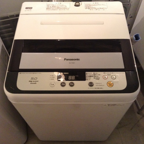 【全国送料無料・半年保証】洗濯機 2014年製 Panasonic NA-F50B7 中古