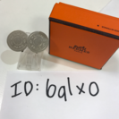 エルメス HERMES セリエ ボタン シルバーカラー イヤリング 中古品 金属素材