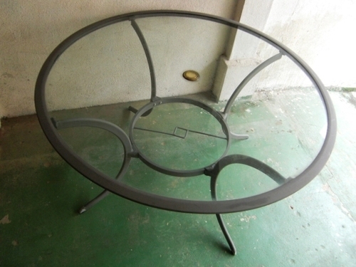 最新情報 業務用アルミ脚カラス天板　宴会用　円形　テーブル テーブル