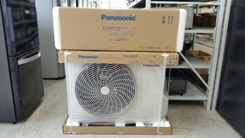 新品 エアコン Panasonic 6～8畳用 CS-226CF 取付工事込み