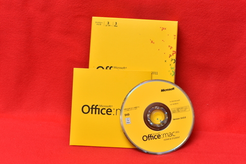 パソコンソフト Microsoft Office for Mac Home and Student 2011