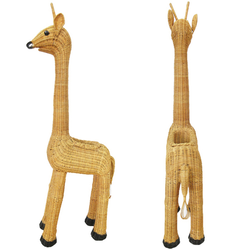 ラタン 籐 アニマルバスケット キリン インテリア ガーデニング N コレクトワン月寒 月寒中央のその他の中古あげます 譲ります ジモティーで不用品の処分