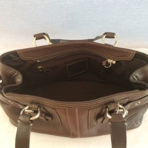 Coach ☆ ぺブルレザー サッチェル バッグ | global.burplids.com