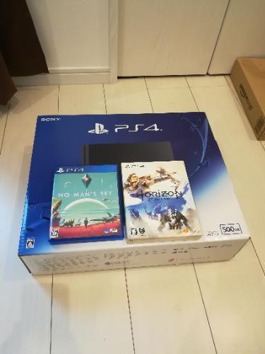 PS4 500GB\u0026ソフト2本つき