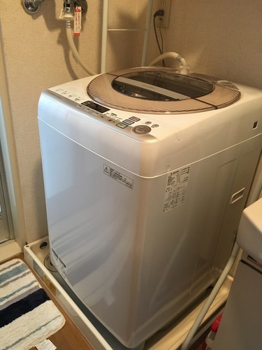 シャープ製洗濯機　ES-GV90P-N