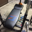 トレーニングセット ベンチプレス、ダンベル等