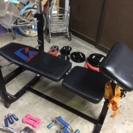 トレーニングセット ベンチプレス、ダンベル等