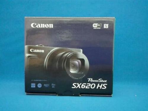 新品未使用品Ｃａｎｏｎ コンパクトデジタルカメラ　ＰｏｗｅｒＳｈｏｔ（パワーショット） ＳＸ６２０　ＨＳＢＫ　（ＢＫ）（ブラック）