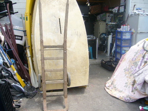 アンティーク大八車　荷車