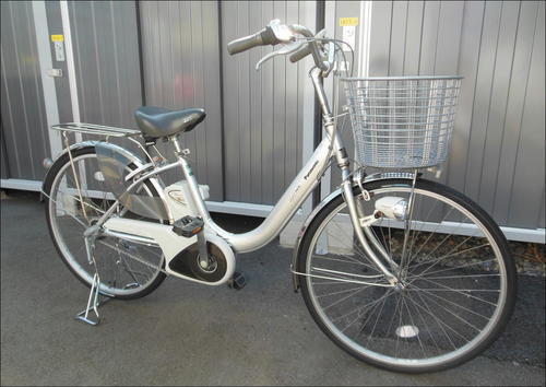 ［値下げいたしました！！］★★　　シンプルなスタンダードモデルの電動アシスト自転車です！もちろん新基準のパワーアシストモータ搭載！お買い物に通勤に！安価で程度の良い電動自転車をお探しの方お勧めです！　お届けいたします！　★★