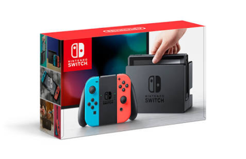 新品 任天堂switch本体 ネオン 札幌