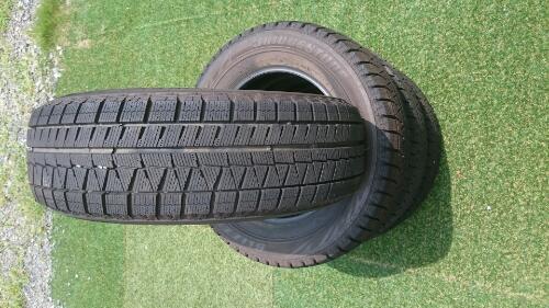 バリ溝、中古品 195/65/15 ブリザックレボGZ 4本 - タイヤ、ホイール 