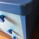 IKEA MAMMUTシリーズ青 子供タンス クローゼット