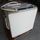 引取り限定★SANYO/サンヨー 2槽式 全自動洗濯機 ATW-085P 動作品 分け洗い