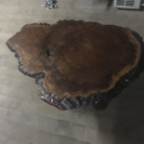 流木テーブル