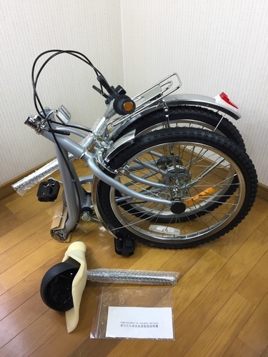 今日の18時まで価格です。新品 折りたたみ式自転車 20インチ 【新品 
