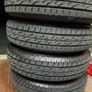 【売り切れ】！！希少な軽自動車専用BBS シルバー！13インチ ほぼ新品タイヤ！148/80-13