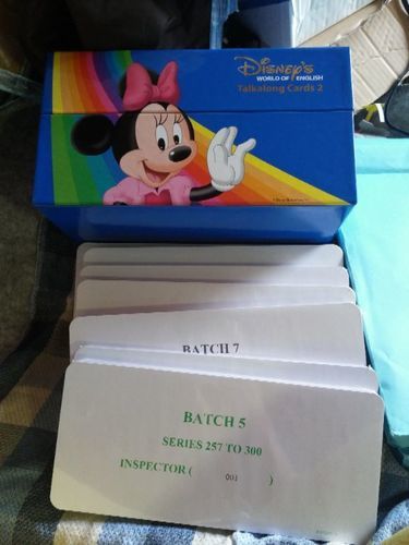 disney ＤＷＥカードセット 新品、未開封