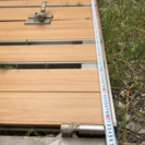 門扉  木目調アルミ製 門扉です。