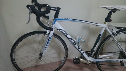 avanti ロードバイク、ローラー台