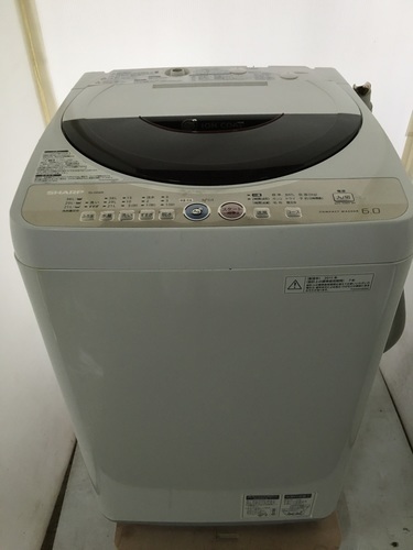 人気満点 シャープ　6キロ　洗濯機　2011年製　お譲りします 洗濯機