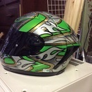OGKカブト FF5V グリーンラメラメ(⌒0⌒) カワサキ車に♪