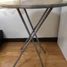 丸テーブル ハイタイプ カフェ ヴィンテージ 木製