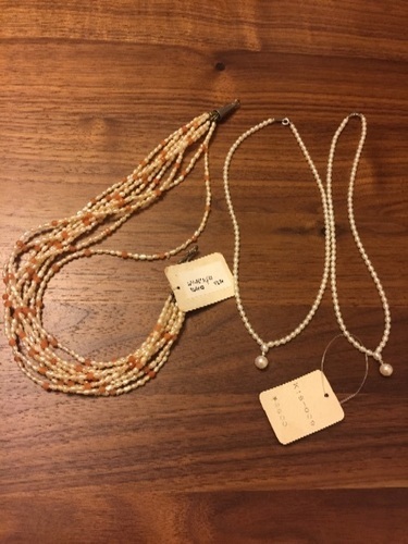 天然パール 真珠ネックレス3本セット