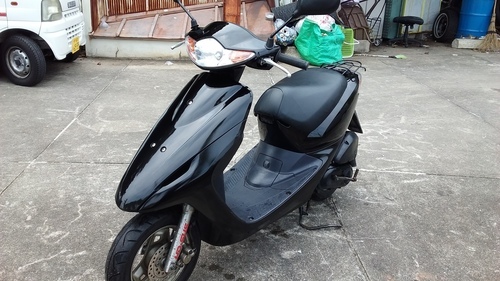 《決まりました》☆☆ホンダディオZ4　AF57　黒　外装キレイ　駆動系新品