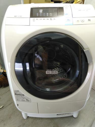 2013年製HITACHI 9/6kg ドラム式洗濯機