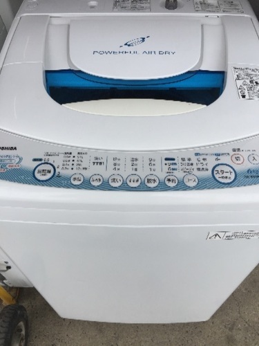 大人気タイプ✨ 6㌔ TOSHIBA製風乾燥洗濯機 ✨超クリーニング済み✨